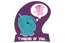Elephant Thinking of You (for Mindspark/Webfetti)